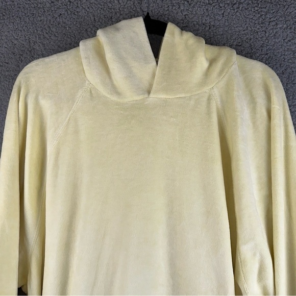 Fear of God Essentials Hoodie Womens XL Off White Relaxed Fleece Core Collection - Picture 8 of 16